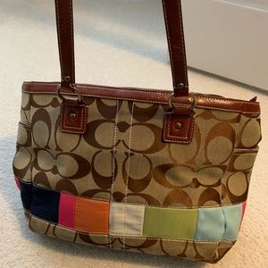 Coach Colorblock Purse